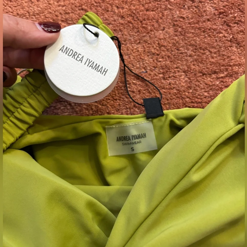 Andrea Iyamah swimsuit one piece wasabi green - Picture 2 of 4